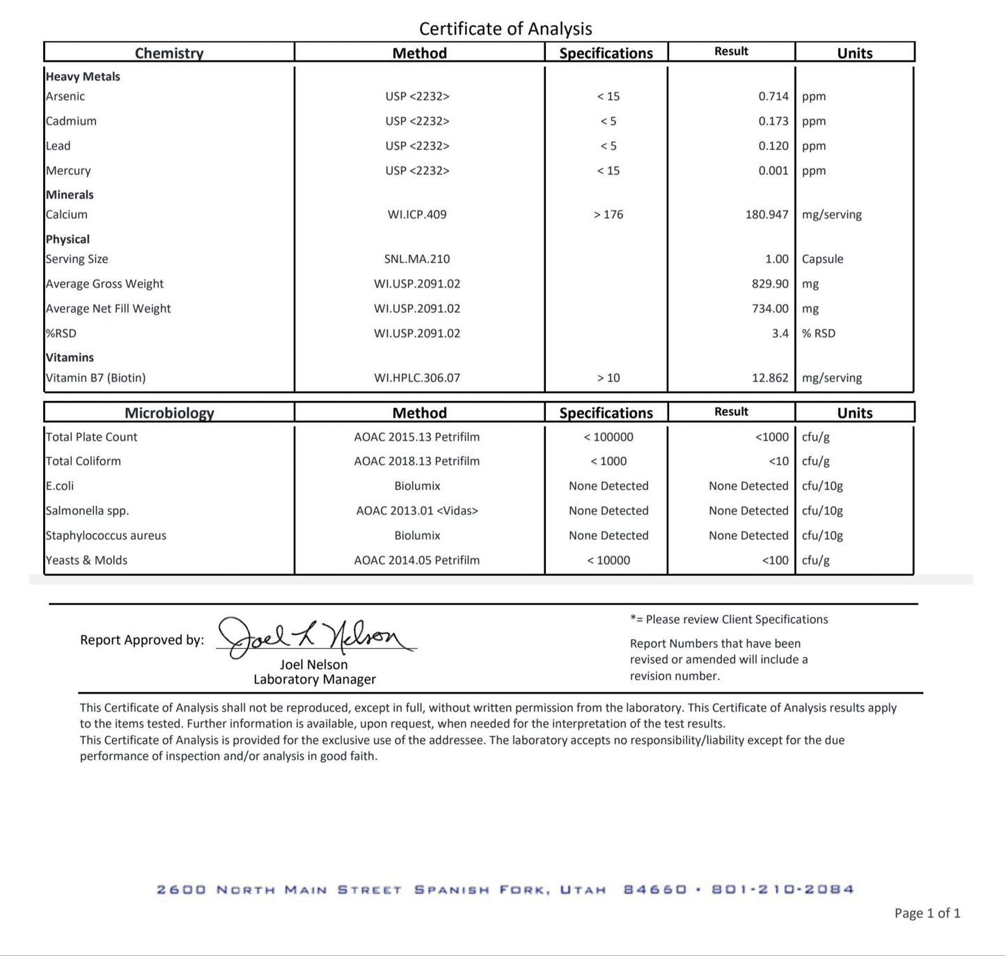 Biotin Pure (Hair Skin and Nail Growth)