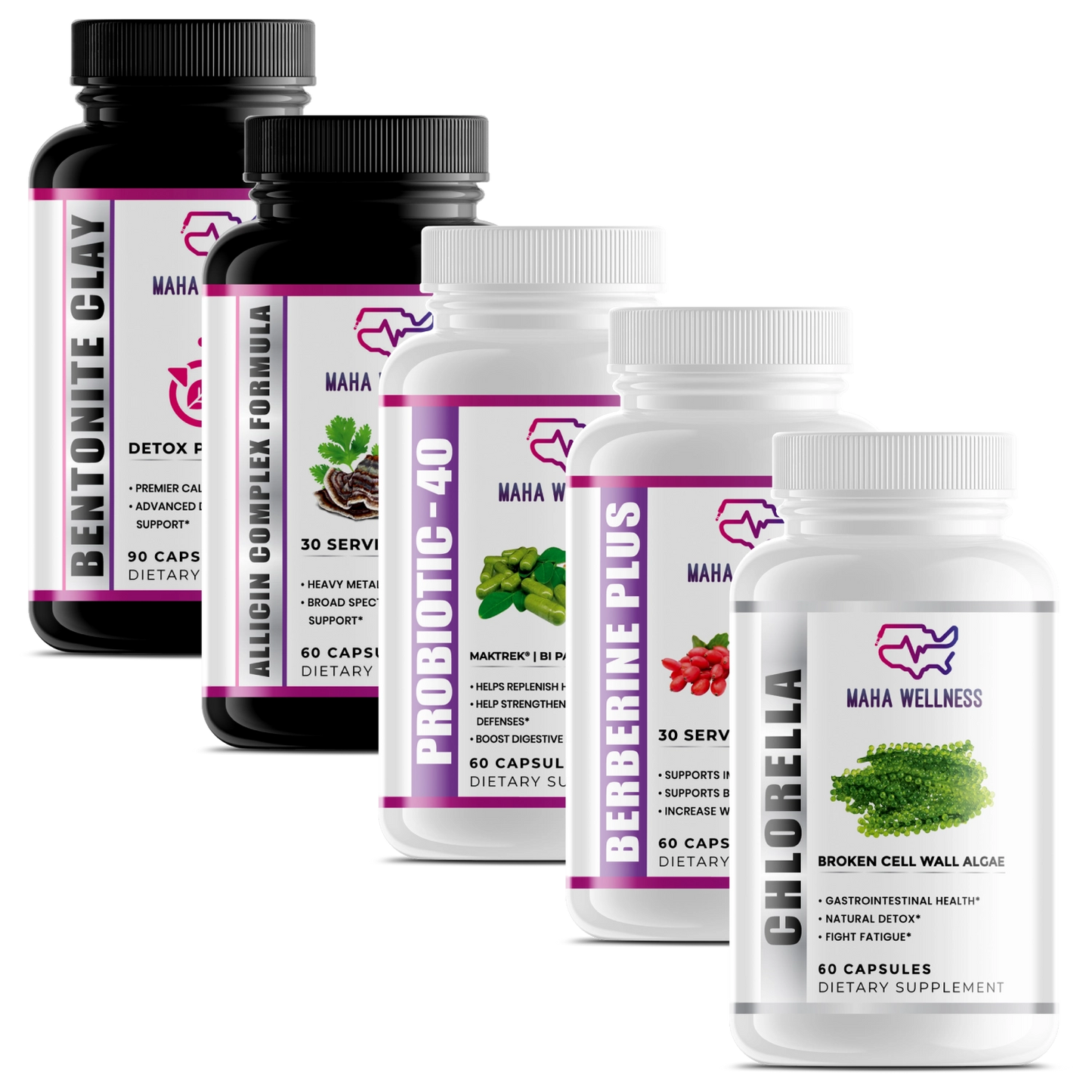 MAHA Wellness Toxin Purge Bundle