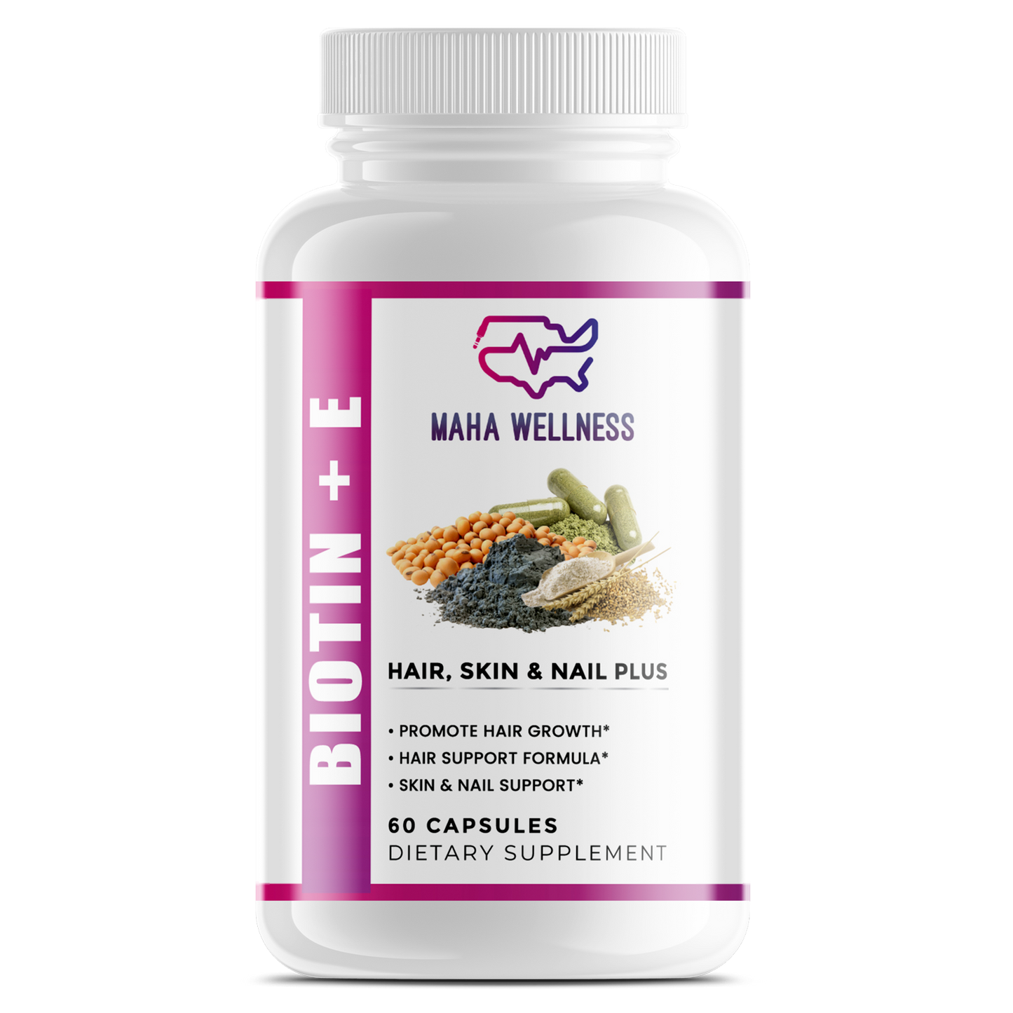 Biotin Pure (Hair Skin and Nail Growth)