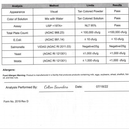 2lb Vegan Protein Vanilla – 28 servings