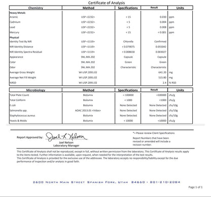 Chlorella Pure - 600mg
