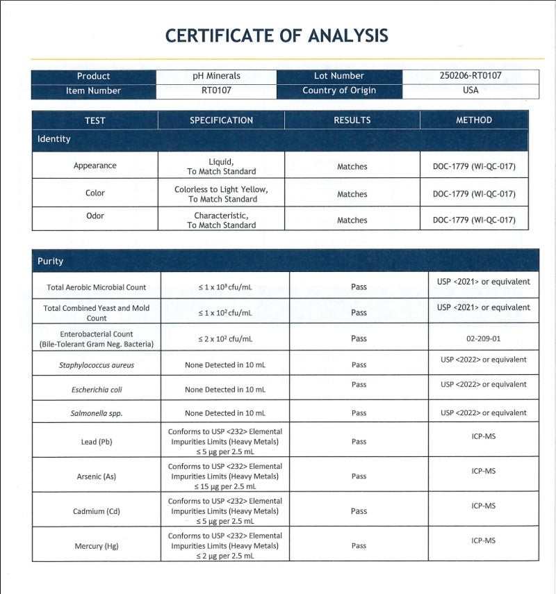 Premium Mineral Complex 2 fl oz