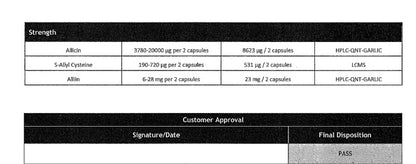 Allicin Complex Formula