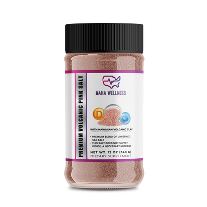 Premium Volcanic Pink Salt 12 oz