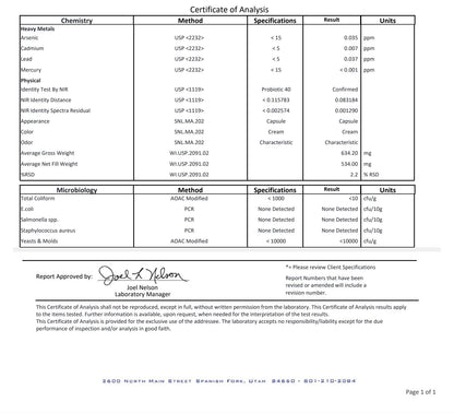 Probiotic - 40 Billion CFU
