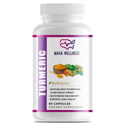 Turmeric w/BioPerine - 650mg (ORGANIC)