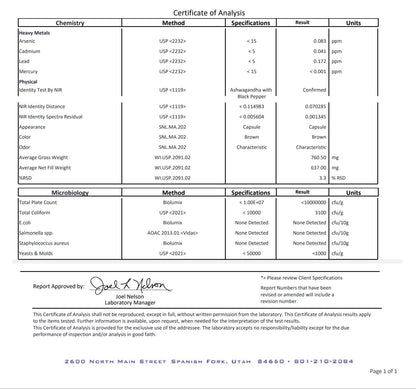 Ashwagandha (ORGANIC)