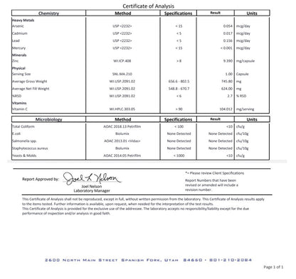 Elderberry Immune Support w/Vitamin C