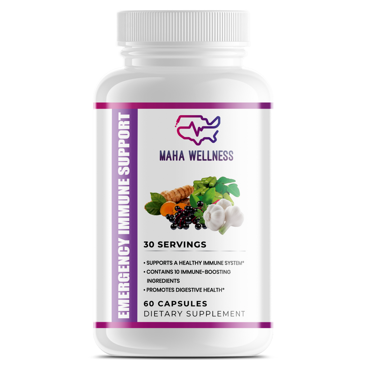 Elderberry Immune Support w/Vitamin C
