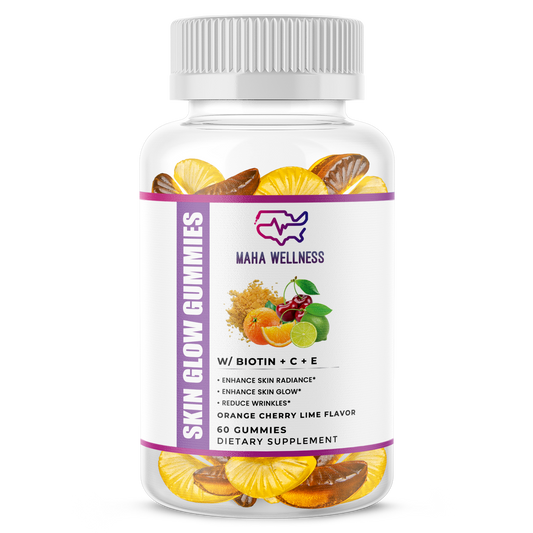 Skin Glow Gummies w/ Biotin + C + E