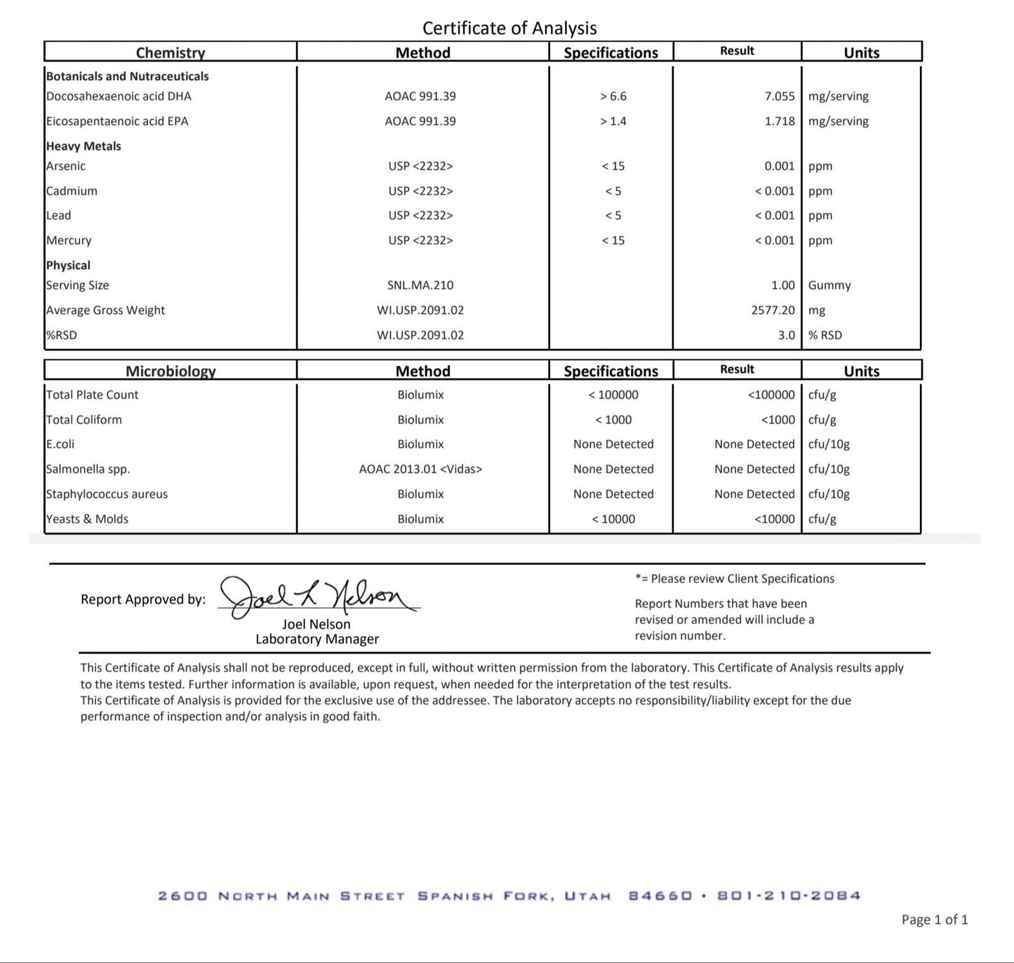 Omega 3, 6, 9 Gummies