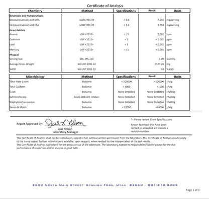Omega 3, 6, 9 Gummies