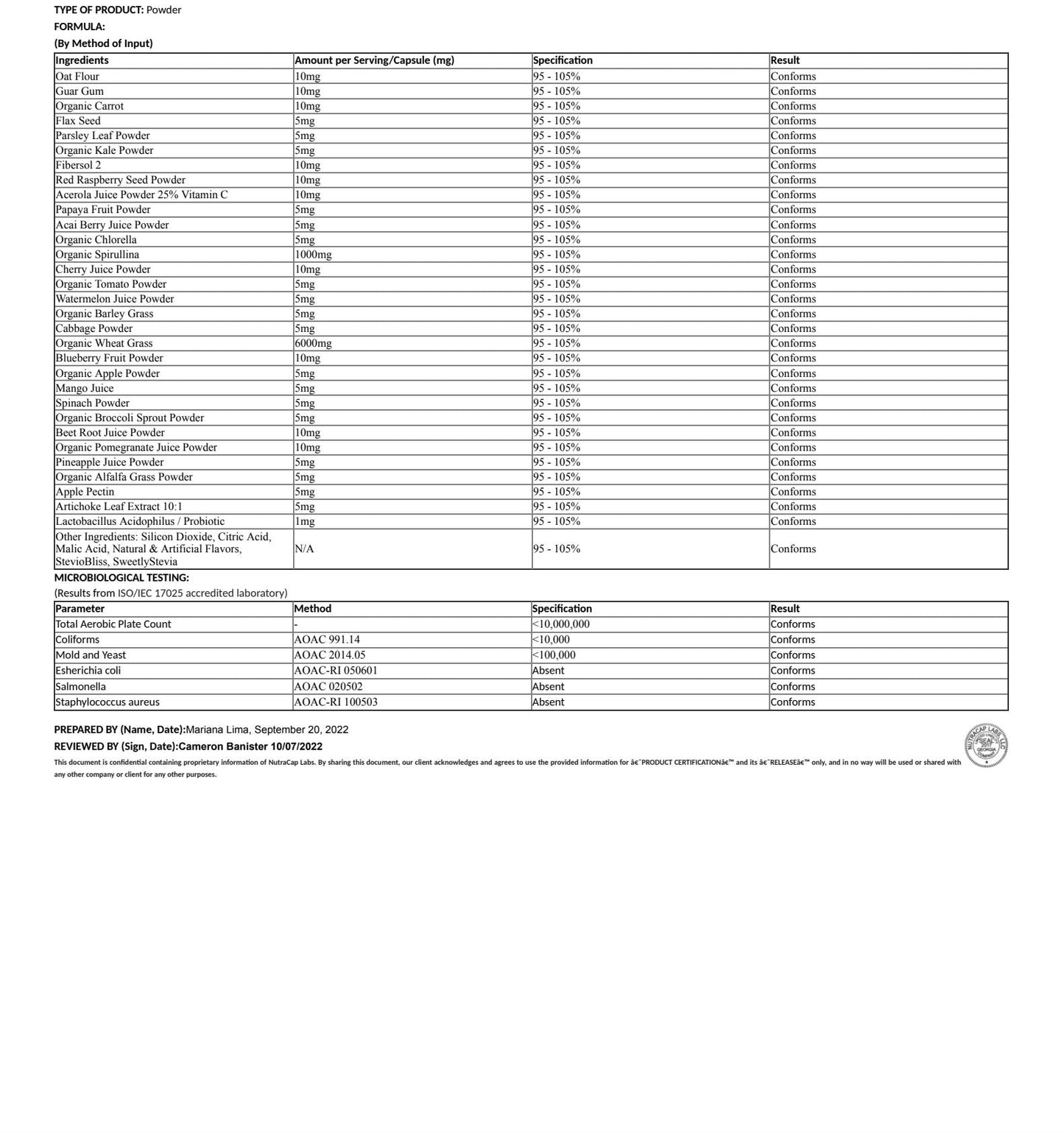Organic Super Greens - Watermelon