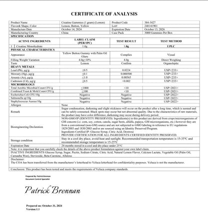 Power Surge - Creatine Gummies