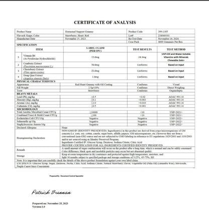 Premium Women's Hormonal Support Gummies