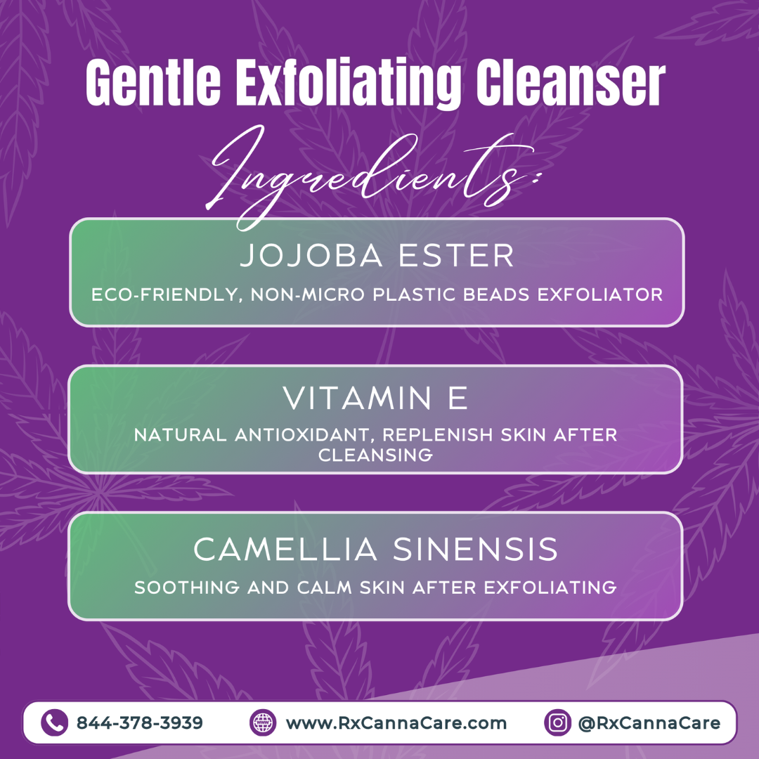 RxCannaCare™ - Gentle Facial Cleanser