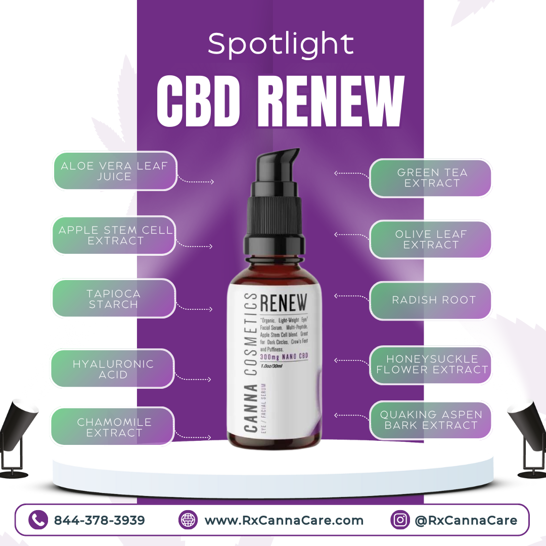 RxCannaCare™ - Renew Facial Serum