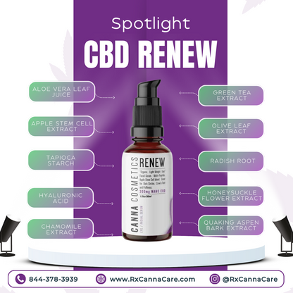 RxCannaCare™ - Renew Facial Serum