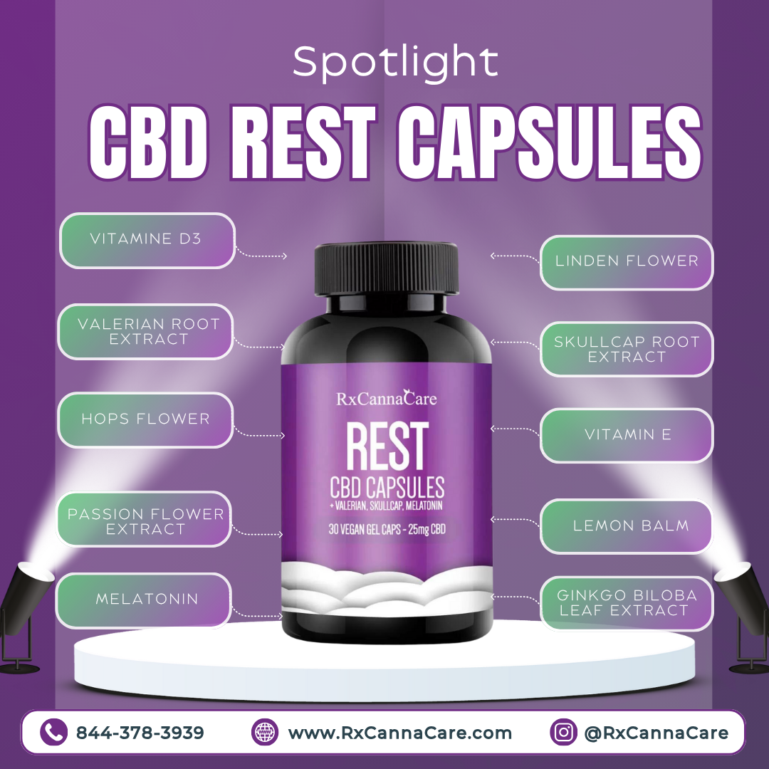 RxCannaCare™ - Botanical Rest Capsules