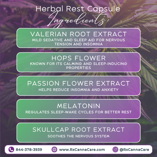 RxCannaCare™ - Botanical Rest Capsules